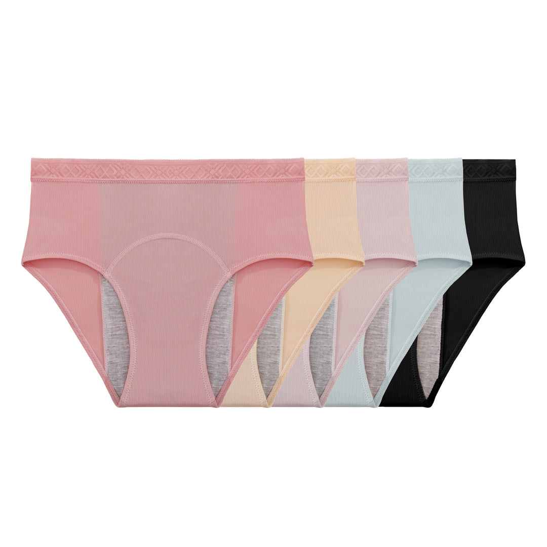 Hipster Leakproof Underwear (10-Pack)