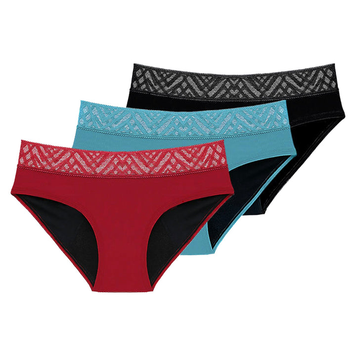 Leakproof Lace Brief (6-Pack)